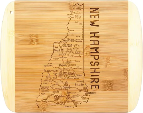Vista 56 de Totally Bamboo A Slice of Life Alabama State Tabla de servir y cortar, 11 x 8.75 pulgadas
