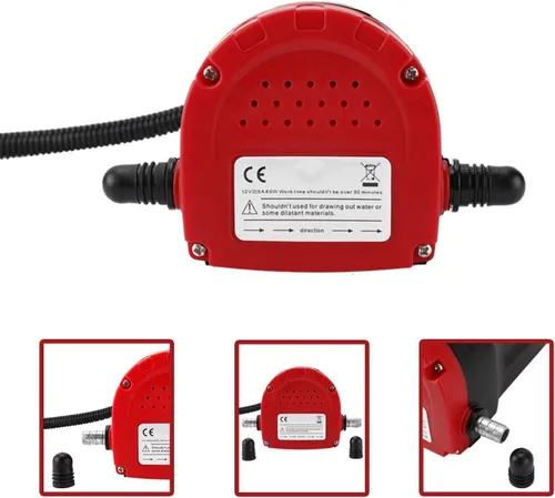 Vista 3 de YaeTek Motor de 12 V Excelente. Cambio de aceite. Diesel. Extractor. Pepenar transferencia de succión de la bomba.