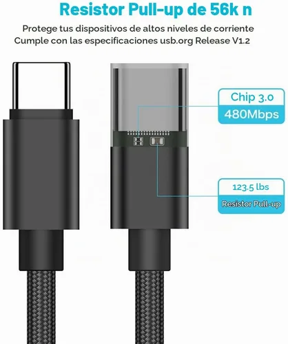 Vista 4 de Adaptador micro USB a USB C, (paquete de 2) Micro USB hembra a USB tipo C macho Conversor de carga rápida compatible con Samsung Galaxy S23 S22 S21