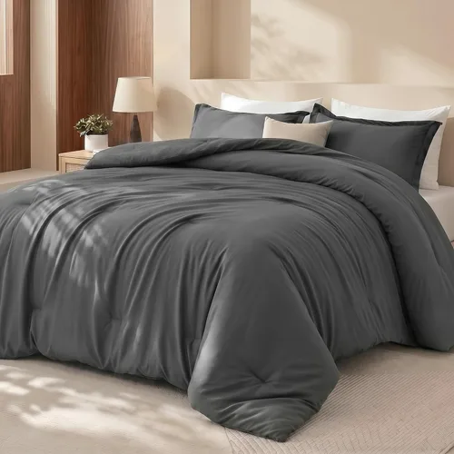 Vista 11 de Utopia Bedding - Juego de edredón individual de 2 piezas con estampado de flechas blancas de tamaño individual, juego de ropa de cama suave