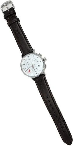Vista 5 de Timex Tribute General Manager - Reloj de cuarzo de 1614in con correa de cuero para hombre