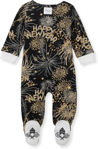 Vista 164 de Burt's Bees Baby - Pijama de una pieza para bebé, mameluco para dormir y jugar, algodón 100% orgánico, cremallera frontal
