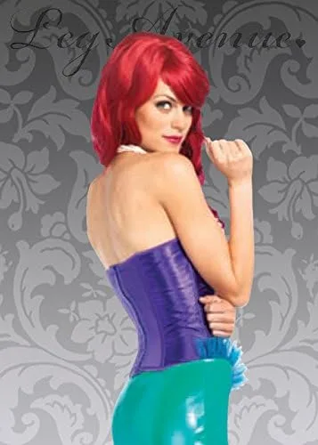 Vista 2 de Leg Avenue womens 2 Pc Deep Sea Siren Mermaid Costume
