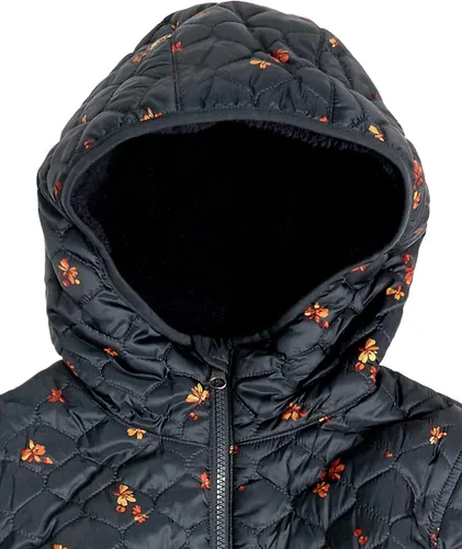 Vista 6 de Tienda Essentials - Chaqueta acolchada con capucha y forro de sherpa resistente al agua para mujer