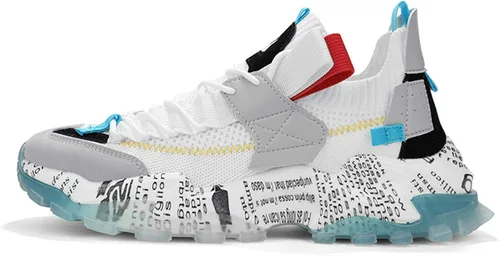 Vista 3 de Scurtain - Zapatillas de deporte de moda unisex para hombres y mujeres de malla transpirable para correr por la carretera con suela antideslizante