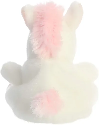 Vista 4 de Aurora Adorable animal de peluche Palm Pals Sassy Unicorn, divertido peluche coleccionable para niños y adultos coleccionistas, perfecto