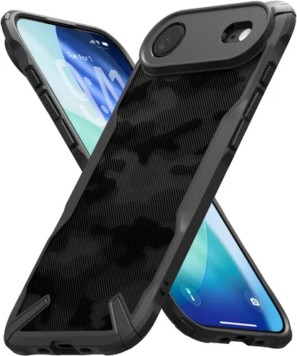 Vista 15 de Funda Ringke Fusion-X para iPhone 15 [Recortes precisos para lentes de cámara] Funda protectora a prueba de golpes de amortiguación pesada de ajuste