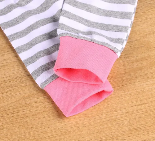 Vista 7 de Conjunto de sudadera con capucha de manga larga para bebés y niñas, 18-24 meses