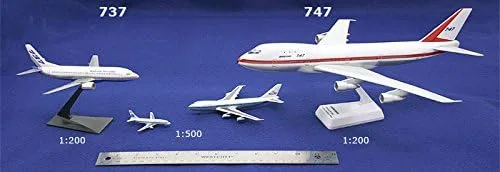 Vista 2 de Nordic - Suecia 737-400 Modelo Miniatura Modelo Snap Fit Kit 1:185 Parte # ABO-73740G-011
