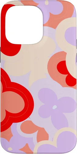 Vista 21 de The Summer I Turned Pretty - Retro Floral - Purple Case for iPhone 17