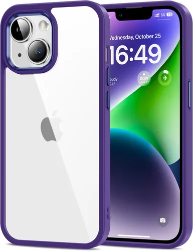 Vista 393 de HOOMIL Funda para iPhone 7 Plus/iPhone 8 Plus de 5.5 Pulgadas, sin amarillamiento, protección contra caídas, cubierta trasera dura transparente