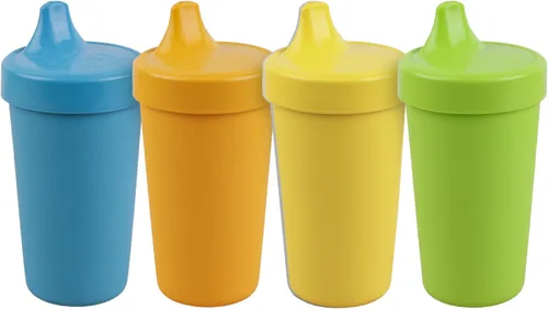 Vista 26 de Re-Play - Vasos con tapa y boquilla de 10 oz., hechos en EE.UU. para niños pequeños de 1 año en adelante, a prueba de derrames, aptos para Aqua Asst.
