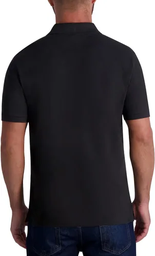 Vista 3 de Karl Lagerfeld Paris Men's Casual Short Sleeve Collared Polo