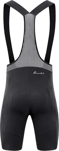 Vista 3 de Przewalski Pantalones cortos de ciclismo Pro Team para hombre, con acolchado 4D, pantalones cortos de ciclismo ajustados para ciclismo de carretera