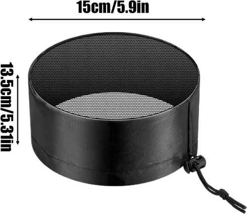 Vista 6 de Cubierta de polvo portátil de CA, protector de conducto de ventilación, protector de filtro a prueba de polvo, accesorio de mantenimiento