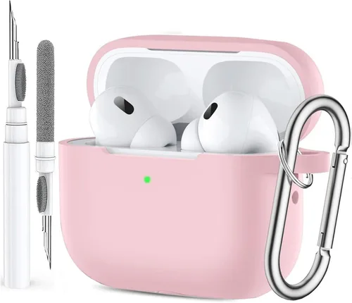 Vista 14 de Funda para Airpods Pro 2/1 Gen para hombres, mujeres y niñas, funda compatible con Airpods Pro de 2ª/1ª generación, funda protectora de silicona