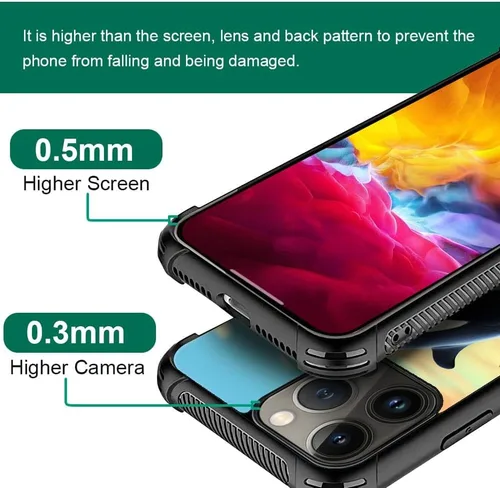Vista 350 de Funda compatible con iPhone 15, diseño de elefantes africanos, diseño increíble a prueba de golpes, antiarañazos, carcasa trasera de policarbonato