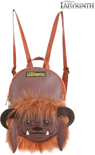 Vista 5 de Fun Costumes Labyrinth Ludo Mini Mochila Estándar Marrón, Marrón, Classic