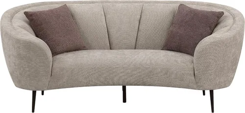Vista 9 de Coaster Home Furnishings Ellorie - Juego de sofá curvado tapizado de 2 piezas, color beige