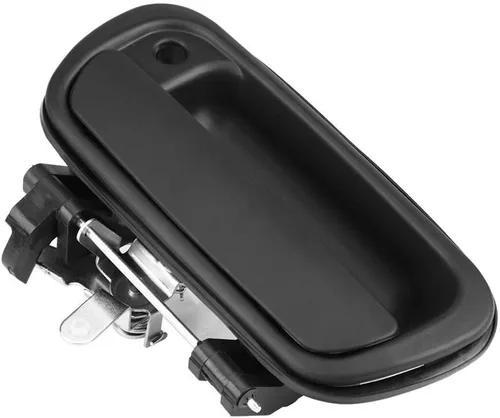 Vista 4 de Manija de puerta trasera exterior para maletero trasero 69090-0C030, repuesto negro liso para camioneta Tundra 2000 2006