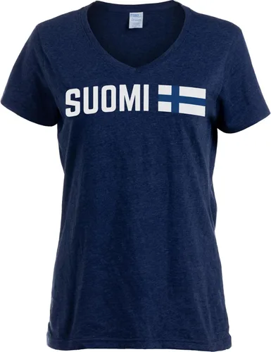 Vista 21 de Nations of the World - Camiseta con cuello en V para mujer