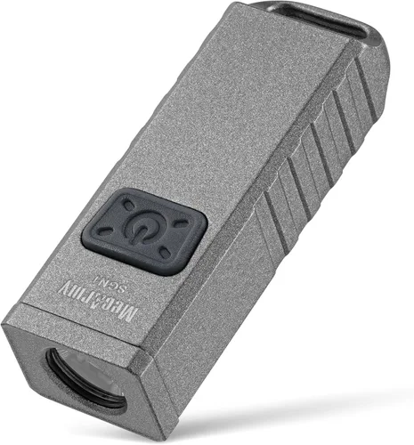 Vista 16 de MecArmy SGN1 Mini llavero recargable USB EDC Flahlight, XP-G2 S5 LED con 530 lúmenes, cuatro modos de iluminación más un llavero estroboscópico