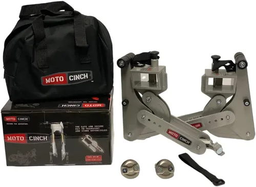 Vista 4 de Street Bike E-Track sistema de amarre de motocicleta sin tirantes