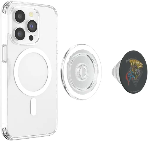 Vista 4 de Superman Zod Greetings PopSockets MagSafe PopGrip for iPhone