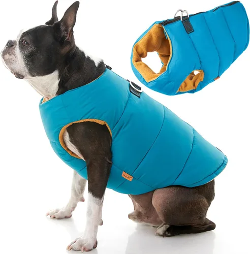 Vista 14 de Arnés de elevación con chaleco acolchado Gooby para perro - Negro, X-Pequeño