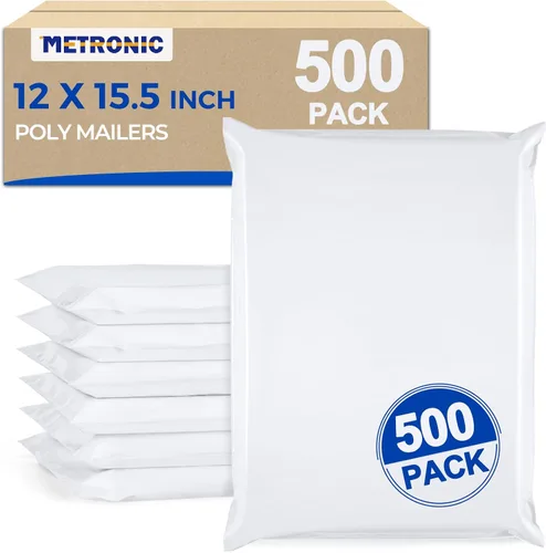 Vista 13 de Metronic - Bolsas de envío grandes de 19 x 24 pulgadas, 50