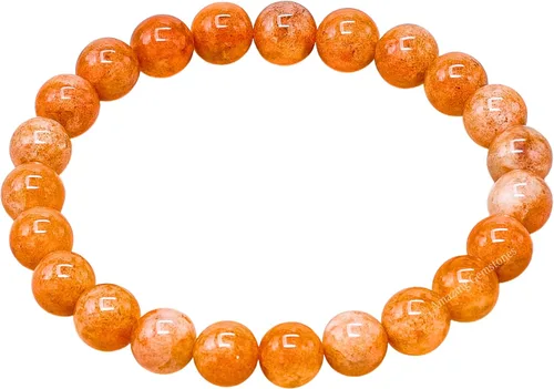 Vista 614 de Amazing Gemstone Pulsera de cristal para mujeres y hombres, pulsera de cristal curativo de protección, pulsera elástica con cuentas de piedras