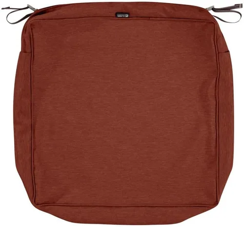 Vista 23 de Classic Accessories - Funda de cojín Montlake para banca de patio, Gris Heather Gris jaspeado