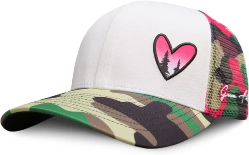 Vista 17 de Grace Folly - Gorras de camionero de playa para mujer - Gorra de béisbol ajustable para el verano Azul clásico y lavanda