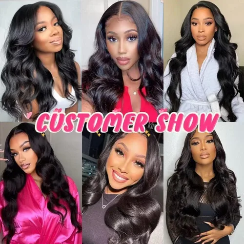 Vista 6 de Extensiones de cabello humano ondulado de 16, 18, 20, 22 pulgadas, grado 10A, extensiones de cabello humano ondulado 100% sin procesar, color negro