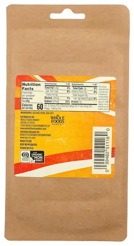 Vista 2 de WHOLE FOODS MARKET Prosciutto orgánico en rodajas, 3 oz