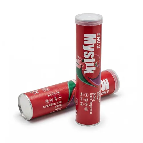 Vista 6 de Mystik JT-6 Tubo de grasa de alta temperatura para pistola de engrase, complejo de litio rojo multiusos, NLGI 2, grasa para rodamientos de rueda, 14