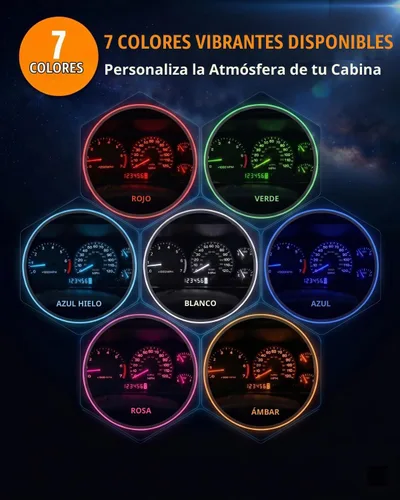 Vista 9 de WLJH Bombilla LED PC194 T10 azul con enchufes de bloqueo giratorio para medidor de tablero 3030 SMD, 200lm, PC194 PC168 PC195, Plug and Play, Map