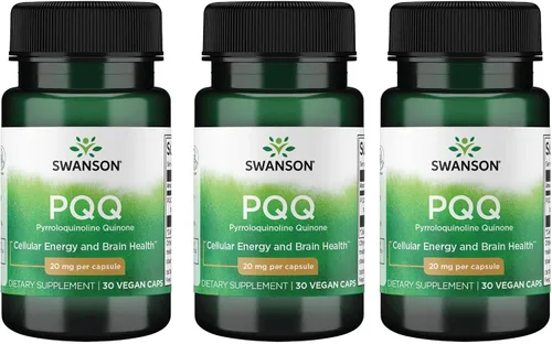 Vista 7 de Swanson Pqq Pirroloquinolina Quinona 20 miligramos 30 cápsulas vegetales