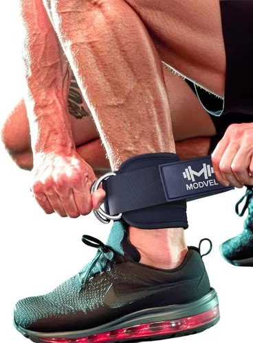 Vista 25 de Modvel Gym Ankle Strap for Cable Machines – Glute & Leg Kickback Ankle Straps for Gym Workouts – Adjustable, Padded Support for Strength Training