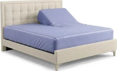Vista 30 de Royal Tradition Sábana bajera ajustable de viscosa de bambú, tamaño individual XL, bolsillo profundo, sábanas extremadamente suaves, beige sólido