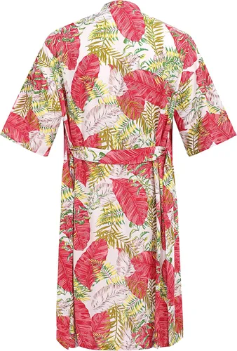 Vista 3 de COOFANDY Men's Lightweight Kimono Robe Japanese Bathrobes Open Front Long Cardigan Cloak with Belt