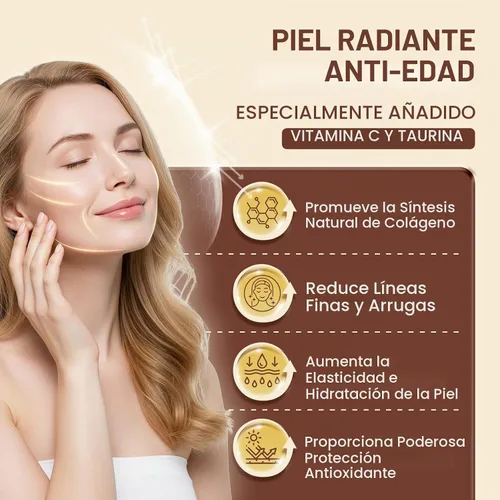 Vista 4 de DRFOSTER Péptidos de colágeno de chocolate en polvo para mujeres y hombres, colágeno multi tipo I II III V X con multivitaminas y minerales
