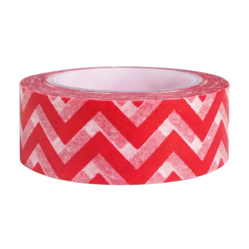 Vista 15 de Wrapables Cinta adhesiva japonesa a rayas Washi - Rayas cortas negras y multicolor