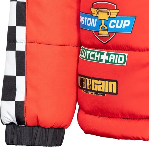 Vista 8 de Disney Cars Lightning McQueen - Abrigo de invierno con cremallera para cosplay