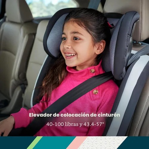 Vista 6 de Safety 1st Boost-and-Go 3 en 1 arnés Booster asiento de coche, Dunes Edge