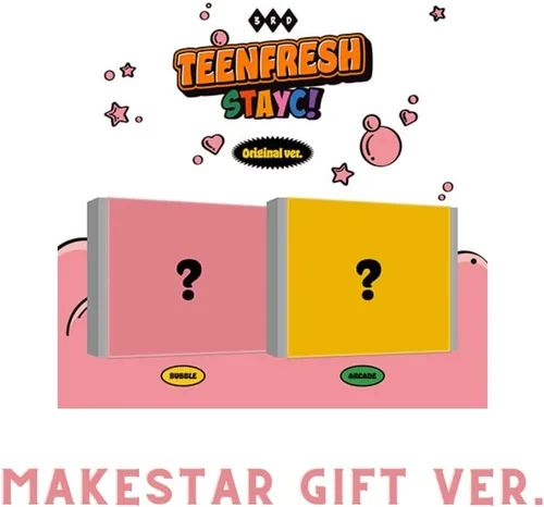 Vista 2 de Stayc - Teenfresh 3er Mini álbum Makestar Ver. [Aleatorio]