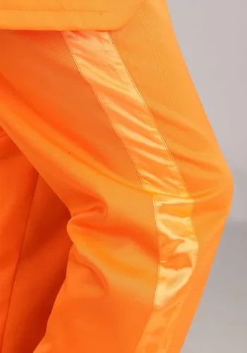 Vista 5 de Disfraz de Esmoquin Naranja para Hombre Multicolor