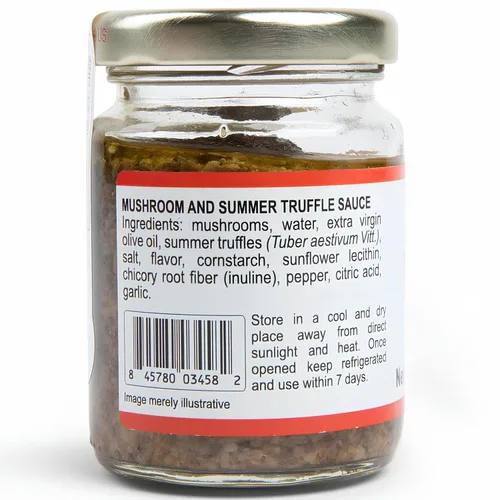 Vista 2 de Urbani Truffles - Salsa de champiñones y trufas en aceite de oliva Ideal para pasta, pescado y carnes a la parrilla La mejor calidad italiana
