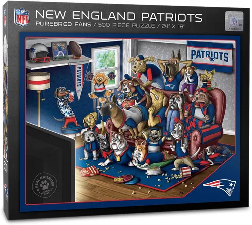 Vista 24 de YouTheFan NFL Purebred Fans - Rompecabezas de 500 piezas, un verdadero clavador