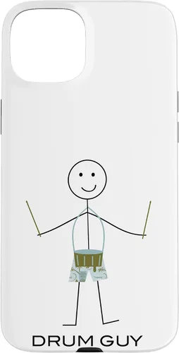 Vista 9 de Funny Men's Snare Drum Guy Boy Drummer Case for iPhone 16